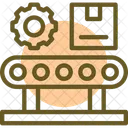 Assembly Line Production Line Manufacturing Line Icono