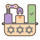 Assembly Machine Industrial Machine Assembly Line Icon