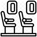 Assentos companhia aérea  Ícone