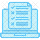 Test Evaluation Quiz Icon