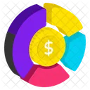Asset Allocation Investment Finance Icon