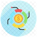 Portfolio Diversification Risk Icon