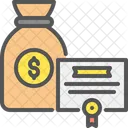Asset Wealth Moneybag Icon