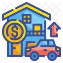 Asset Car Loan Home Loan Icon
