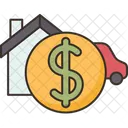 Asset House Car Icon
