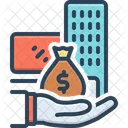 Asset Belongings Building Icon