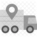 Asset Tracking Address Delivery Icon