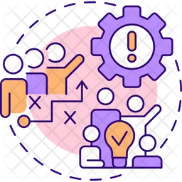 Assign crisis team members  Icon