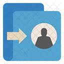 Assignment Delegating Distribution Icon