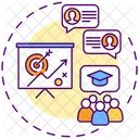 Assignments and discussion board  Icon