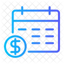 Assinatura Comercial Dia De Pagamento Ícone