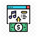 Assinatura De Musica Compra Musica Ícone