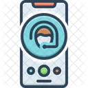 Assistance Phone Support Icon