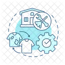 Assistance with housekeeping  Icon
