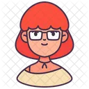 Glasses Avatar Assistant Icon
