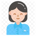 Assistant Avatar Female Icon