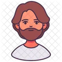Man Avatar Assistant Icon