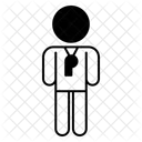 Assistant Referee Judge Person Icon