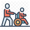 Assisted Help Patients Icon