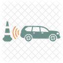 Assistencia De Estacionamento Inteligente Carro Assistencia De Estacionamento Ícone