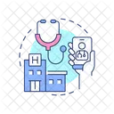 Assistência médica  Ícone