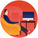 Canal De Noticias Assistindo Noticias Sala De TV Icon