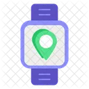 Localizacao Do Relogio Smartwatch Localizacao Ícone