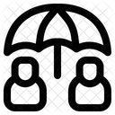 Assurance Couverture Protection Icône