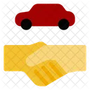 Flat Mortgage Business Symbol
