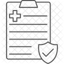 Assurance santé  Icône