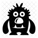 Monstro Dia Das Bruxas Assustador Ícone