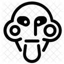 Assustador Alienigena Mascara Assustadora Ícone