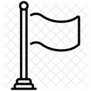 Asta de bandera  Icono