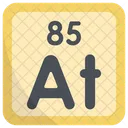 Astatine Periodic Table Chemists Icon