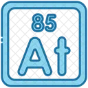 Astatine Periodic Table Chemists Icon