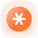 Asterisk Multiply Math Icon