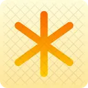 Asterisk Star Keyboard Icon