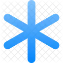 Asterisk Symbol Document Icon