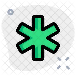 Asterisk Key  Icon