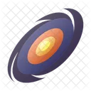 Galaxy Asteroid Space Icon