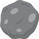 Asteroid Space Rock Meteor Icon
