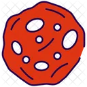 Asteroid Space Comet Icon