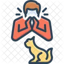 Asthma Respiration Breath Icon
