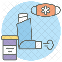 Asthma Treatment Icon
