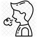 Asthmaanfall  Symbol