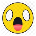 Astonished Emoji Emotion Icon