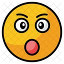 Astonished Emoji Face Icon