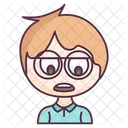 Astonished Boy  Icon