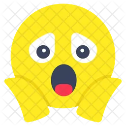 Astonished emoji  Icon