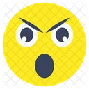 Astonished emoji  Icon